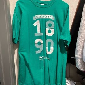 💖UNT North Texas Green T-shirt